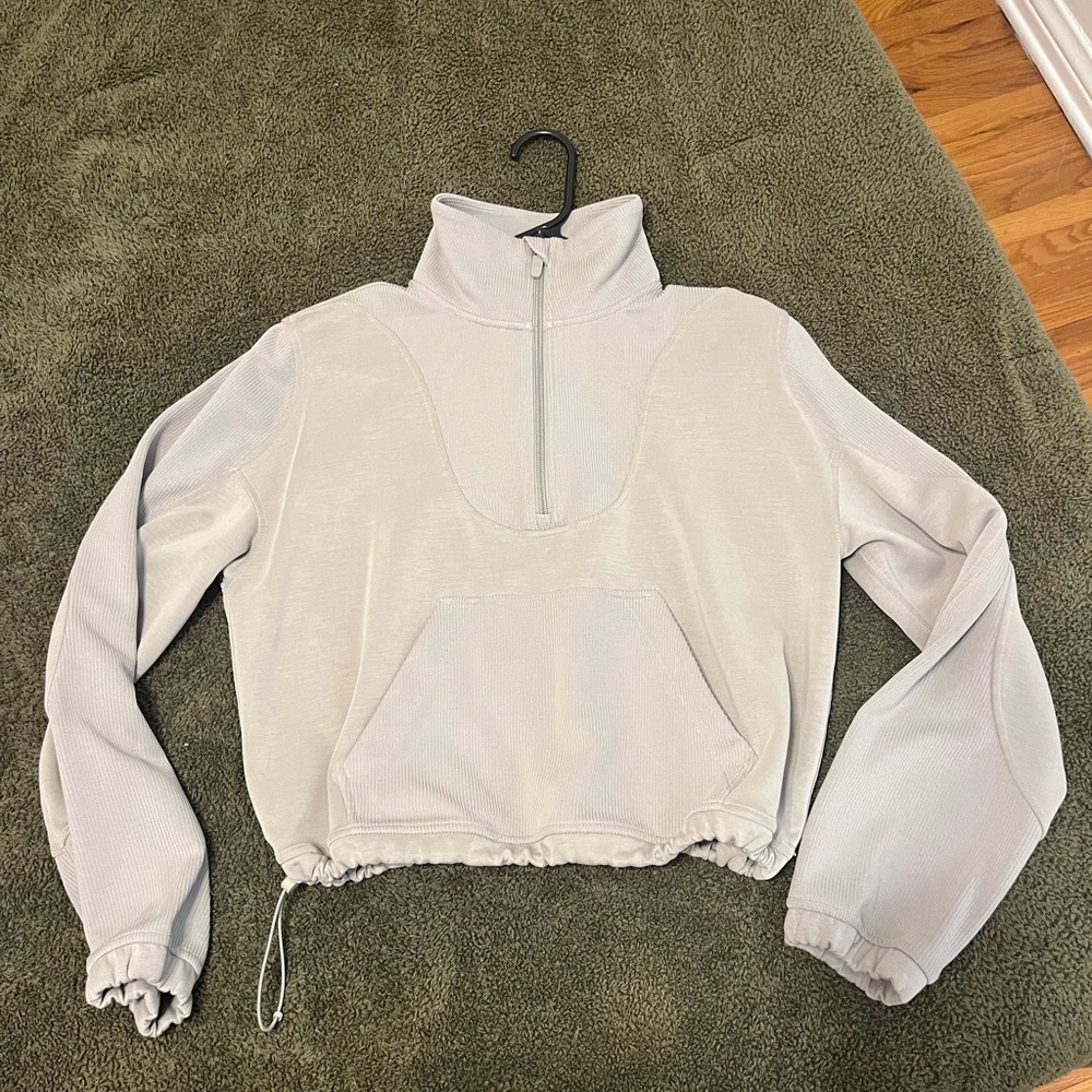 Lululemon Brushed Softstreme Ribbed Half Zip